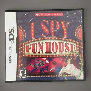 I Spy Fun House (Nintendo DS, 2007) Complete In Box CIB Working Tested